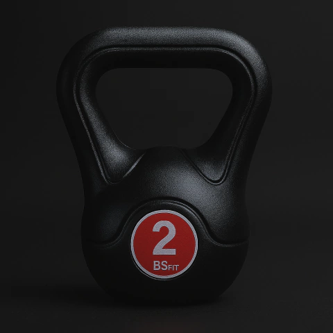 Pesas Rusas Bsfit Kettlebell Plástica 2kg Fitness Mancuerna