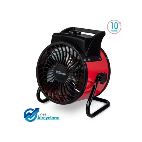 Ventilador Turbo 10" Aircyclone Rojo VTHD10R Liliana