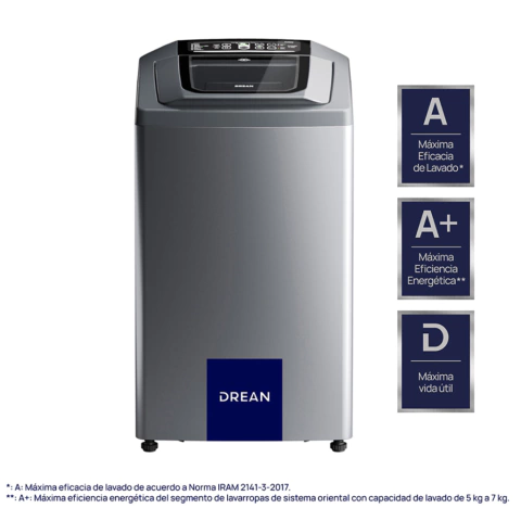 Lavarropas Automatico Drean Concept Neo Fuzzy 658 G