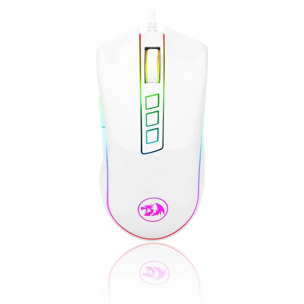 Mouse Redragon Cobra M711 Blanco