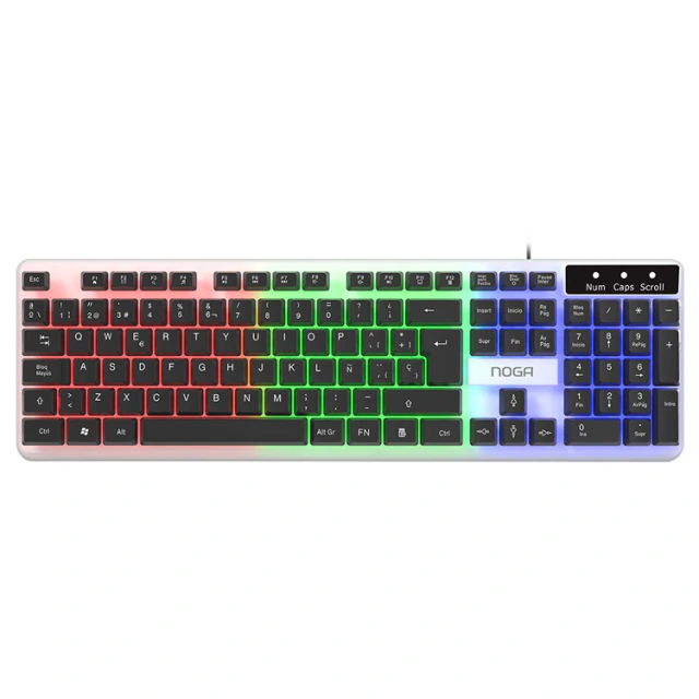 Teclado Gamer Noga RGB NKB-T100