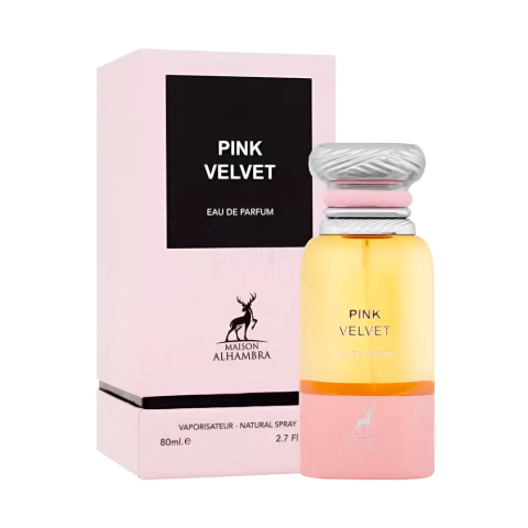 Perfume Maison Alhambra Pink Velvet Eau De Parfum Femenino 80 ml