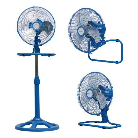 Ventilador 3 en 1 Kanji Home 10" KJH-FH1606 60W Azul Lh
