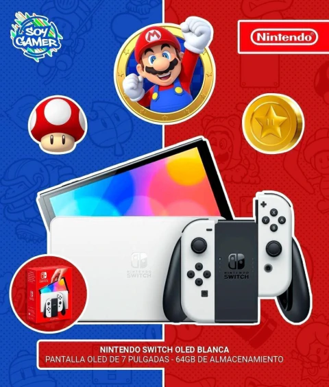 Consola Nintendo Switch OLED 64GB