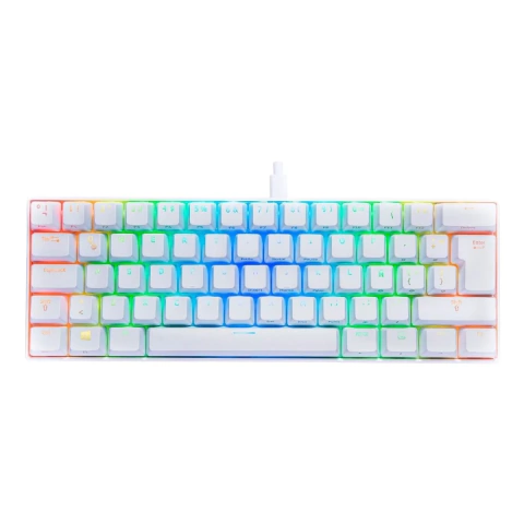 TECLADO MECANICO VSG MINTAKA 60% WHITE