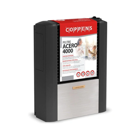 Calefactor Coppens 4000kcal Tiro Balanceado Izquierdo Coppens Gris Oscuro