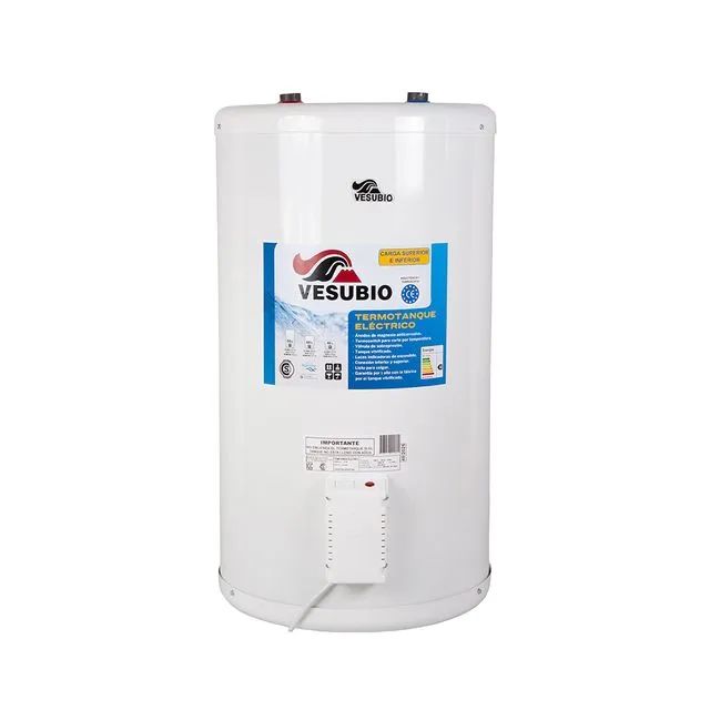 Termotanque Eléctrico 90 Lts 1500 W Blanco Te90 Vesubio