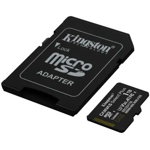 Tarjeta de memoria Kingston 1tb Micro SD Canvas Select Plus Gen 3