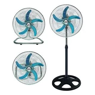 Ventilador 3 En 1 Pie Pared Turbo 18 Pulgadas 100w 5 Aspas