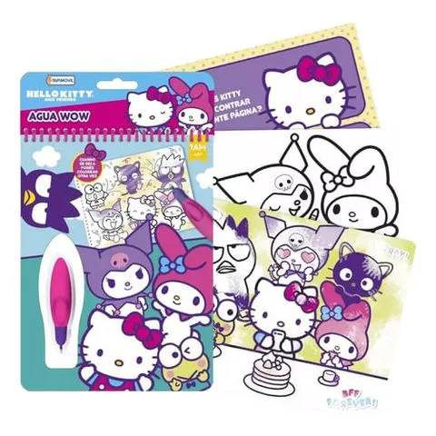 Libro Agua Wow Hello Kitty