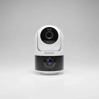 Camara Doble Wifi 4mp Panoramica Nocturna Domo Lusqtoff Blanco