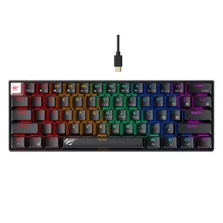 Teclado Mecánico Gamer Havit Kb903L 60 - Negro