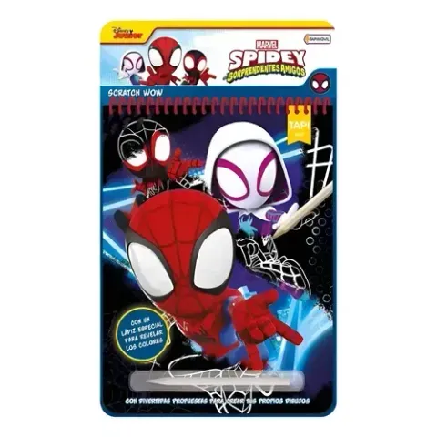 Libro De Actividades Con Lápiz Mágico - Spidey
