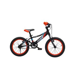 Bicicleta Overtech Q6 Kids R16, Color Rojo/Negro
