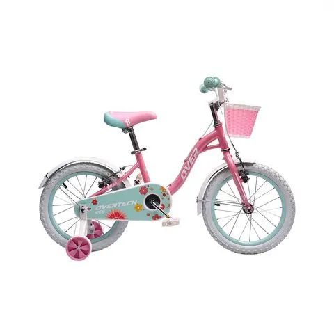 Bicicleta Overtech Bella Kids R16, Color Rosa