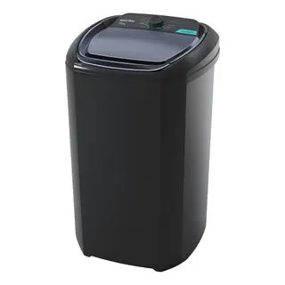 Lavarropas Semiautomatico Comfort 10Kg Wanke Lwbe105t3earb Negro