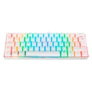 Teclado Gamer VSG Mintaka Kailh 60% Red - Blanco
