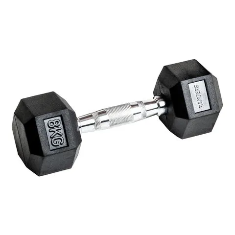 Mancuerna Randers Hexagonal Engomada 8kg