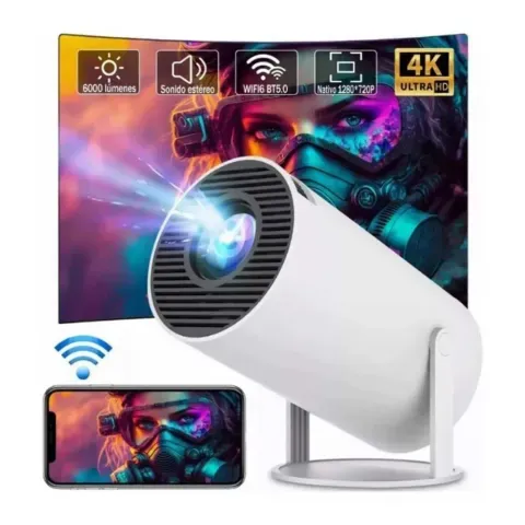 Proyector Smart TV Hy300 Pro Wifi Android 11 Hdmi Cine en casa (Duplicado)