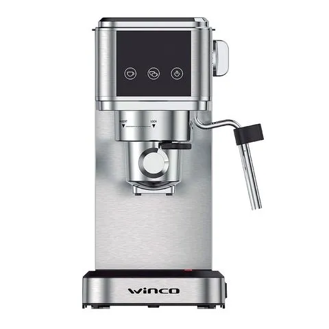 Cafetera Express Winco W1923 con Espumador apto capsulas
