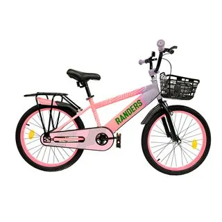 Bicicleta Infantil Randers 20p Acero Reforzado Lila