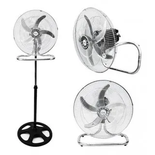 Ventilador de Pie 3 en 1 18 " 5 Aspas Metalicas 110 W de potencia