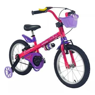 Bicicleta Infantil De Paseo Lady R16 Con Cantimplora 3332