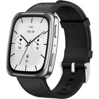 Smartwatch Amazfit Active 2 Premium Square Amoled Gps Acero Inox