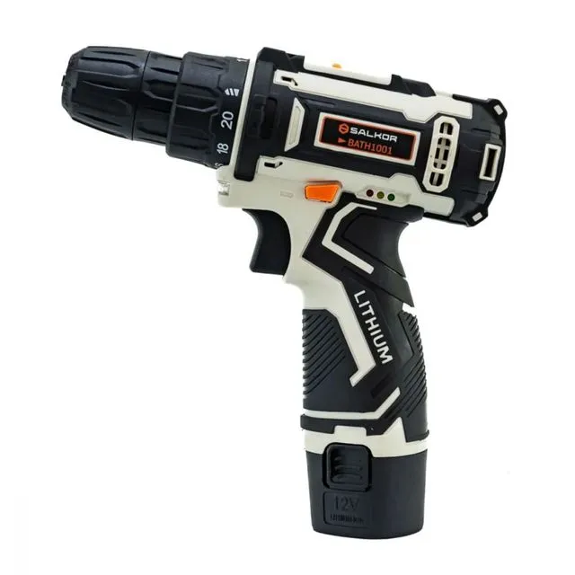 Salkor Atornillador Taladro Inalambrico Hogar 12V