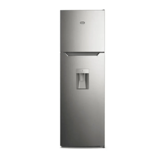 Heladera Gafa Inverter No Frost 262L Dispenser Gris Plata