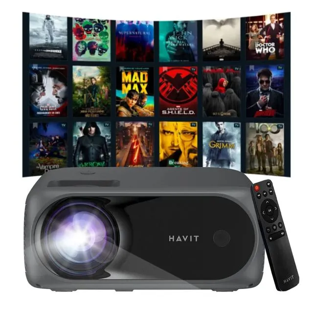Proyector Havit PJ221-EU 3800 lúmenes 1080p
