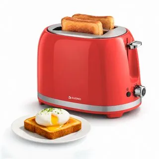 Tostadora Suono 850W 2 Panes 7 Niveles Descongelar