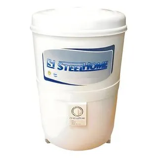 Lavarropas Semi Automático Steel Home Lrsh56sb0 5kg Blanco