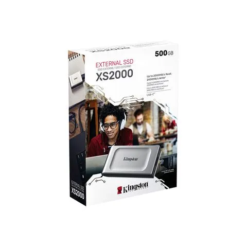 Disco Solido Externo Kingston 500GB XS2000 Kng