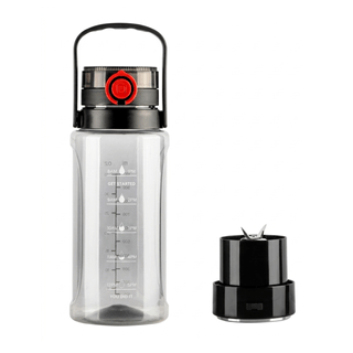 Licuadora Batidora Portatil Recargable Usb-c 1 Lt 21000 Rpm Negro