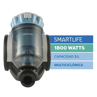 Aspiradora Sin Bolsa Smartlife SL-VC18BLB 1800 Watts