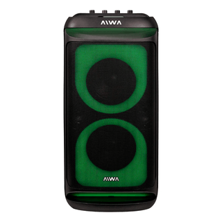 Parlante Torre Aiwa AW-T406 12000W Luces RGB Bluetooth Radio Fm
