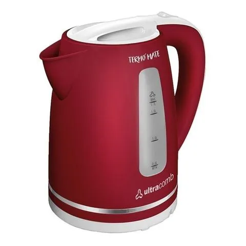 Pava eléctrica Ultracomb 1,7 Lt 2200 W Corte mate PE-4909