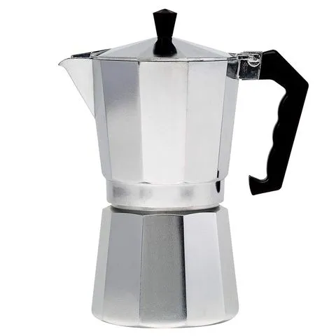 Cafetera Gadnic Moka Express manual plateada italiano 9 Tazas