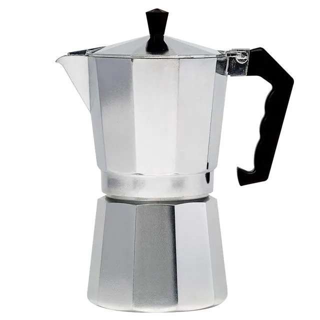 Cafetera Gadnic Moka Express manual plateada italiano 9 Tazas