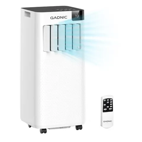 Aire Acondicionado Portátil Gadnic 9000 BTU Frio con Control Remoto