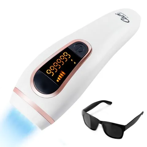 Depiladora Definitiva IPL Blanca Gadnic T3 – 999999 Pulsos 5 Niveles Pantalla LED Rejuvenecimiento Facial Unisex