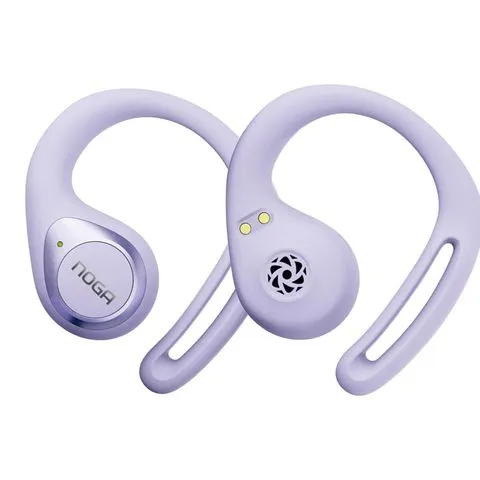 Auricular bt sport pantalla lila Noga btwins60svl