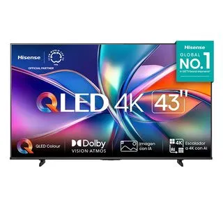 Smart TV Hisense 43" QLED 4K UHD Serie Q6