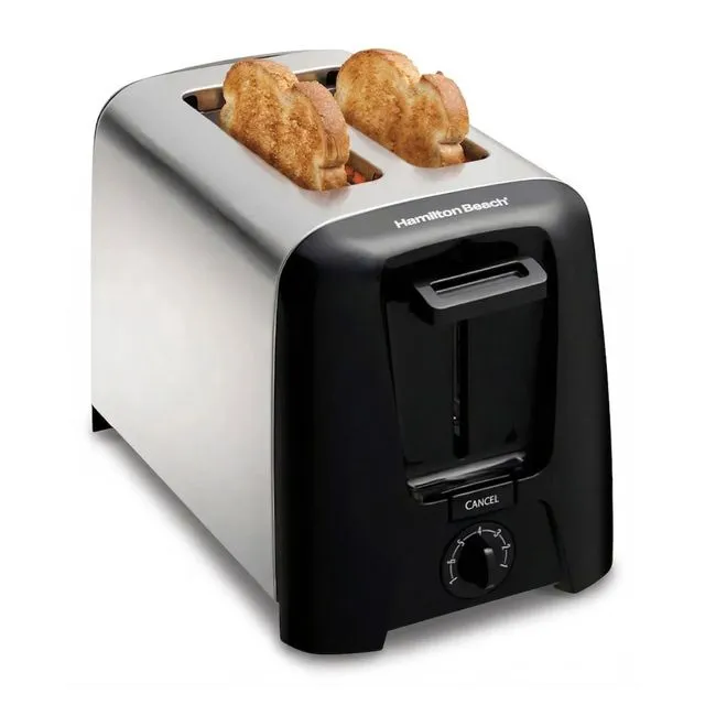Tostadora Hamilton Beach 22614VAR Acero Inoxidable 2 rodajas 750W 7 niveles