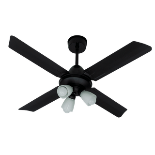 Ventilador de techo VTA NEGRO MICRO C/ LUZ CR