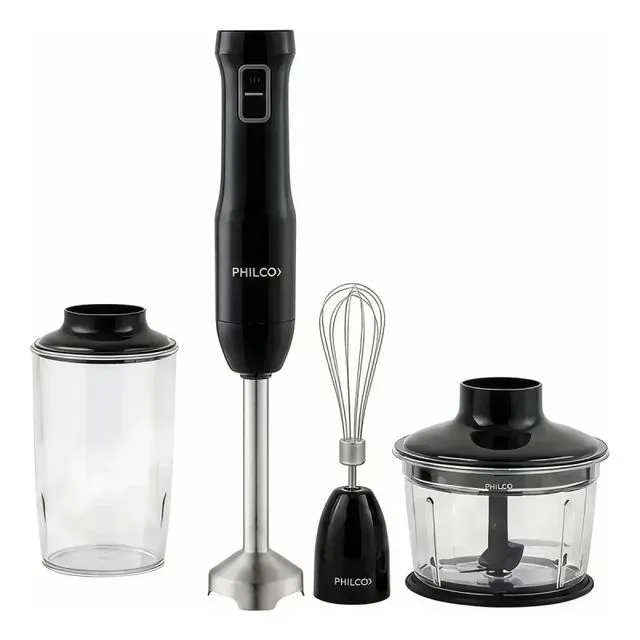 Licuadora de Mano Mixer Philco 4 en 1 600W LMPH21133BN