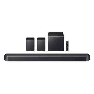 Barra De Sonido Samsung Q990h 11.1.4ch Con Subwoofer Negro