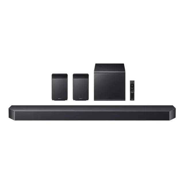 Barra De Sonido Samsung Q990h 11.1.4ch Con Subwoofer Negro