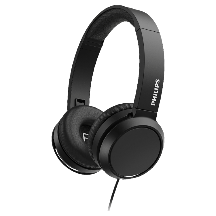 Auricular On Ear Philips TAH4105BK Con Cable Negro